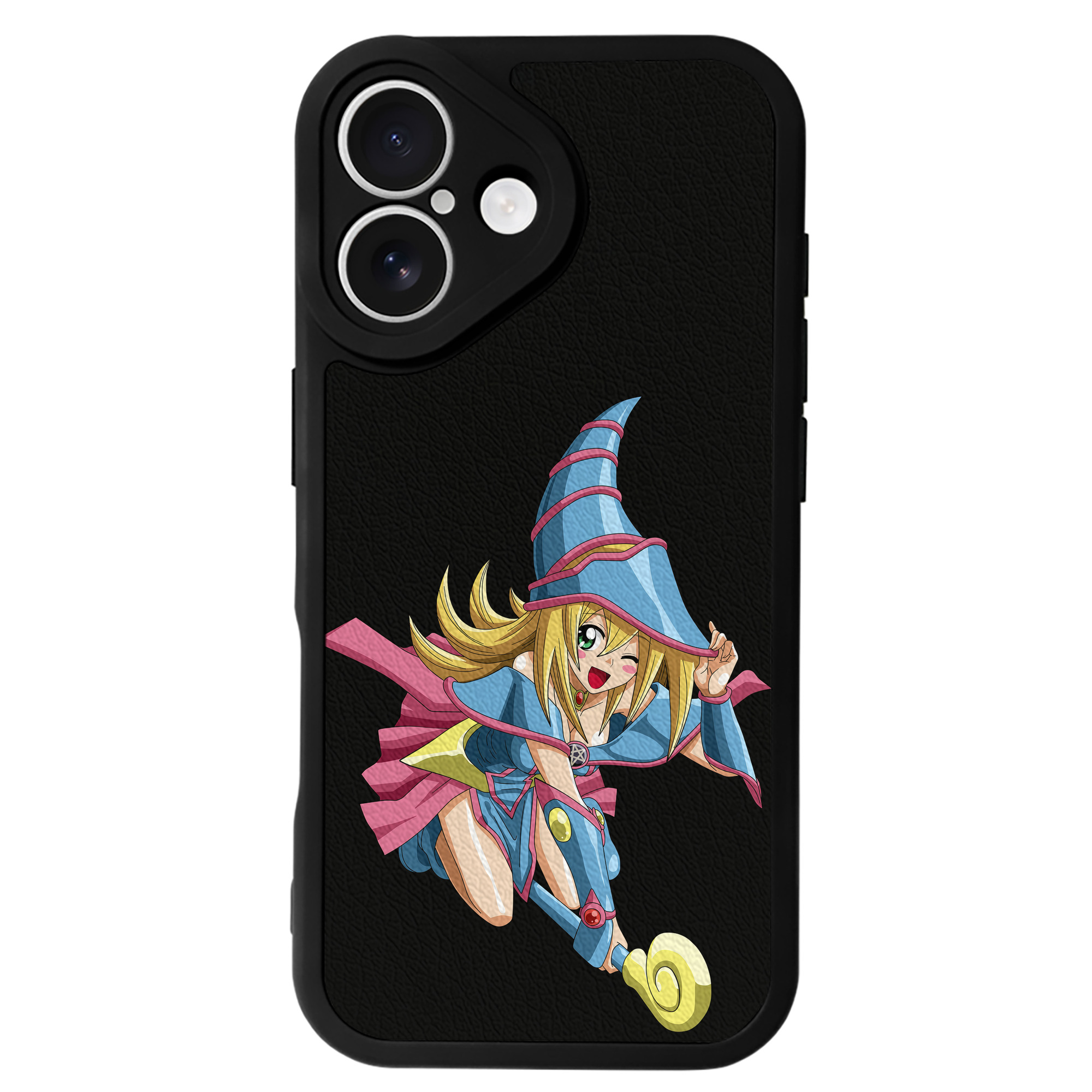 遊☆戯☆王 Yu-Gi-Oh! 【iPhone 16シリーズ対応】シリコンスマホケース（レザー調） 材質：シリコン